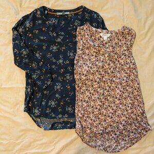 Women's floral blouses from Stitch Fix, Size XS